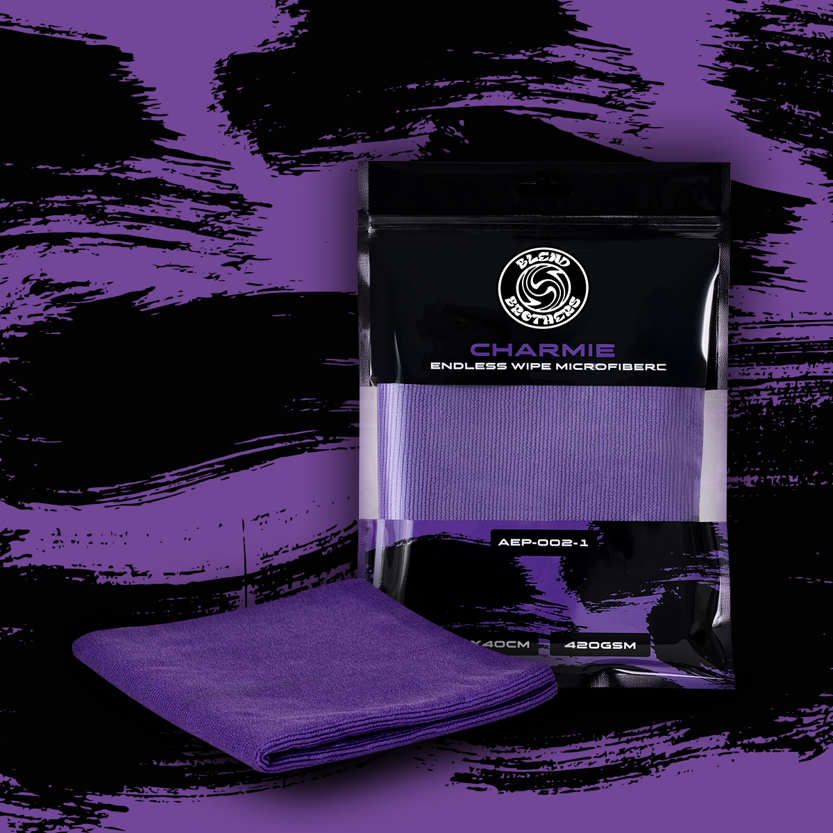 CHARMIE Endless Wipe Micorfiber 40x40cm 420gsm
