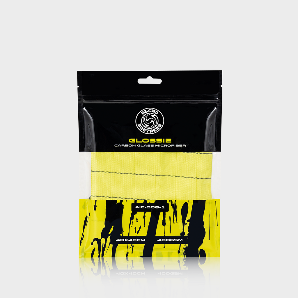 GLOSSIE Carbon Glass Microfiber 40x40cm 400gsm