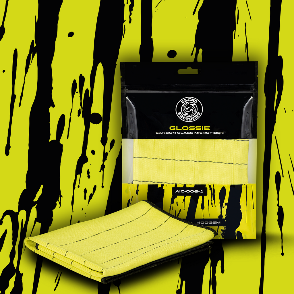 GLOSSIE Carbon Glass Microfiber 40x40cm 400gsm